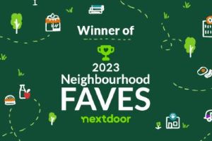 Winner of 2023 nextdoor neighbourhood faves in Birkenshaw