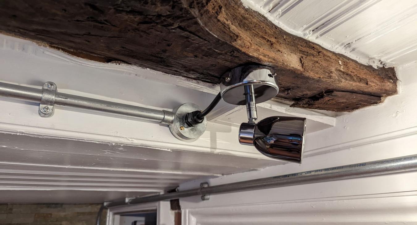 Traditional conduit installation