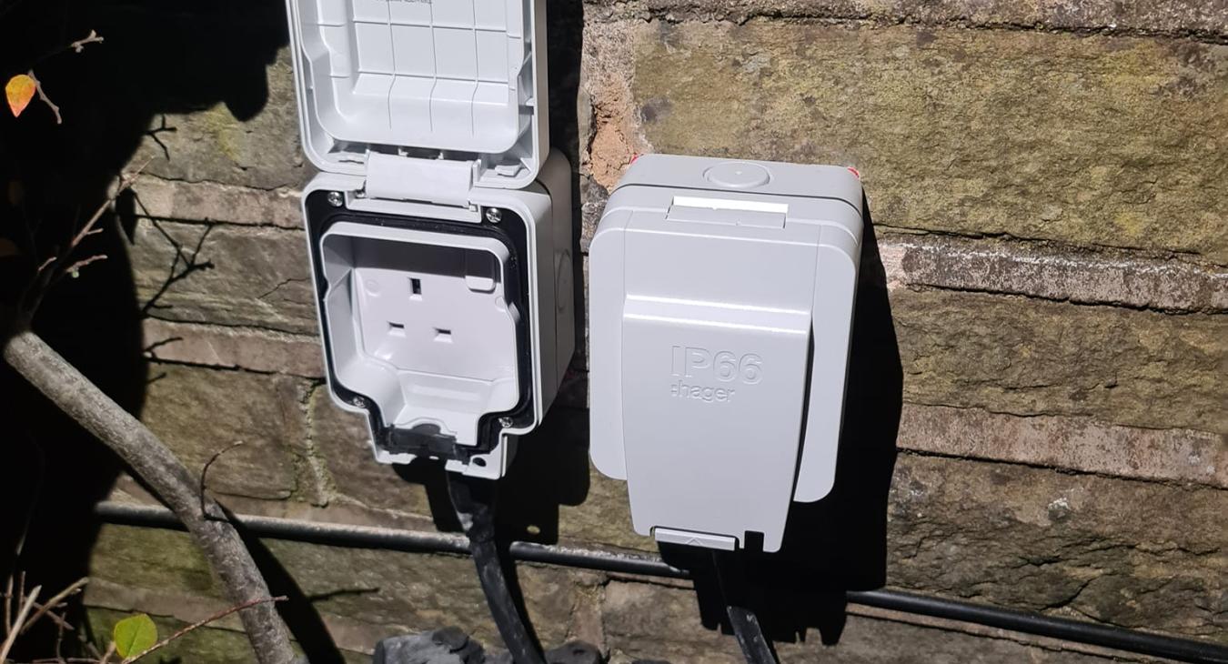 Outdoor sockets in Bradford