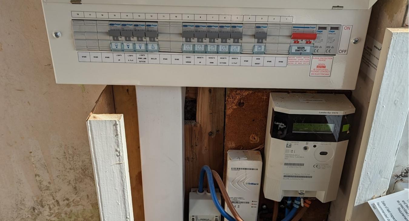 AFDD & consumer unit upgrade in Birkenshaw