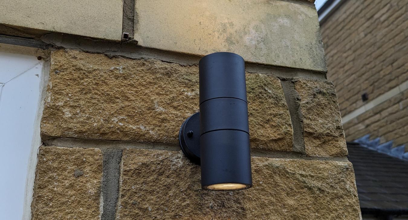 Outdoor Lighting installation in Bradford by Quality Electrician