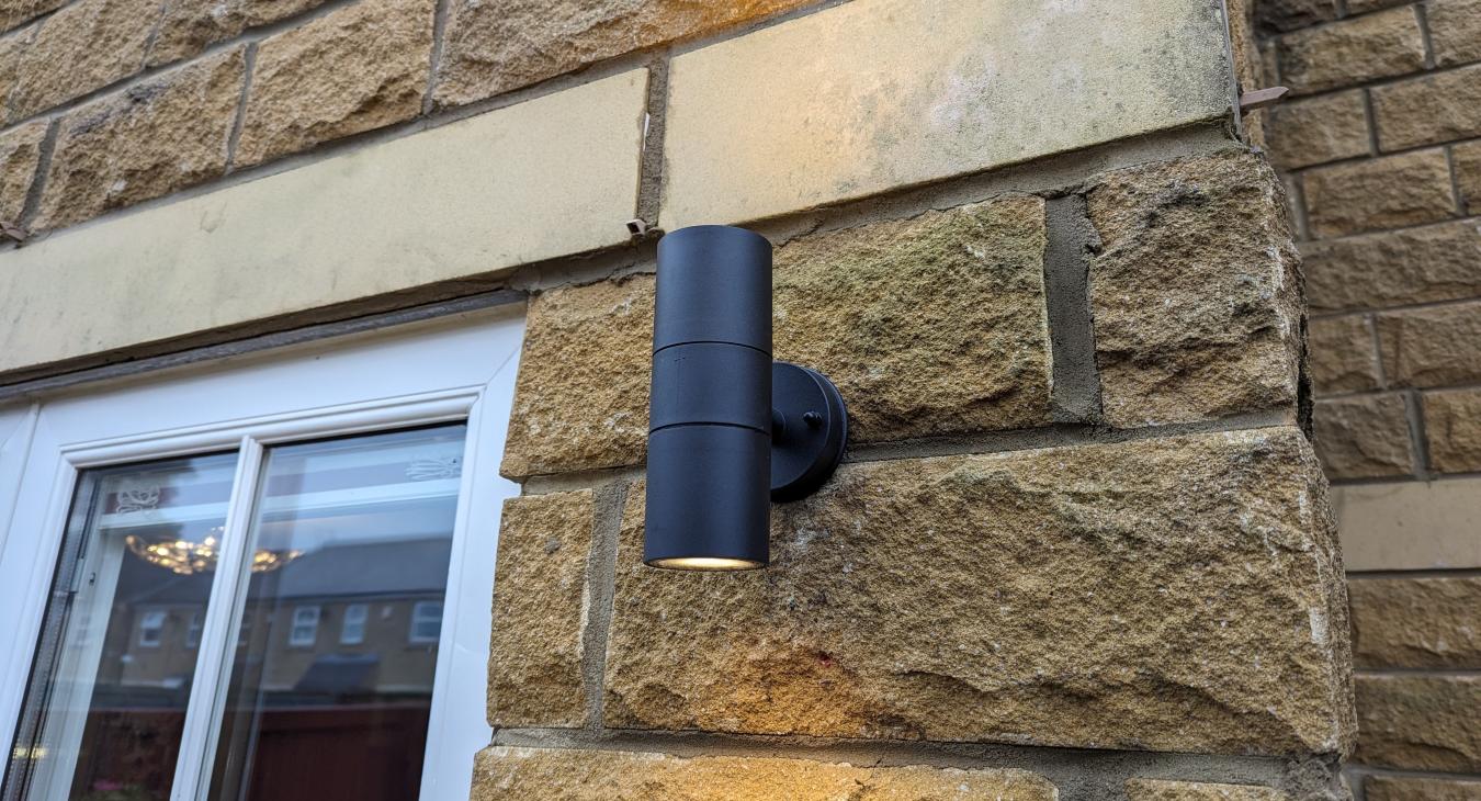 Outdoor Lighting installation in Bradford by Quality Electrician