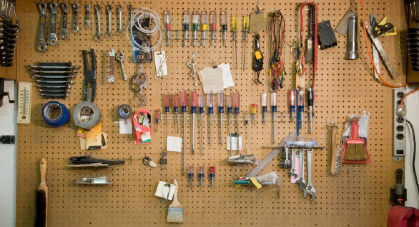 Converting a garage into a workshop