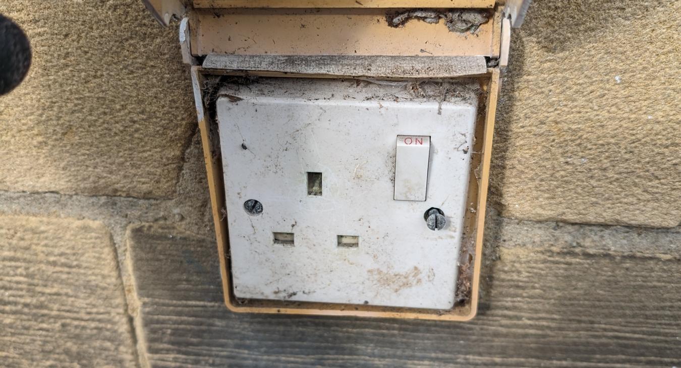 Outdoor Socket Installation by Quality Electrician, Birkenshaw